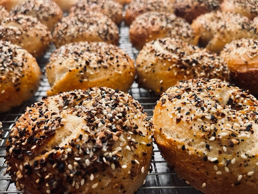 Sourdough Bagels