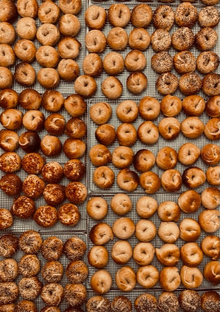 Sourdough Bagels